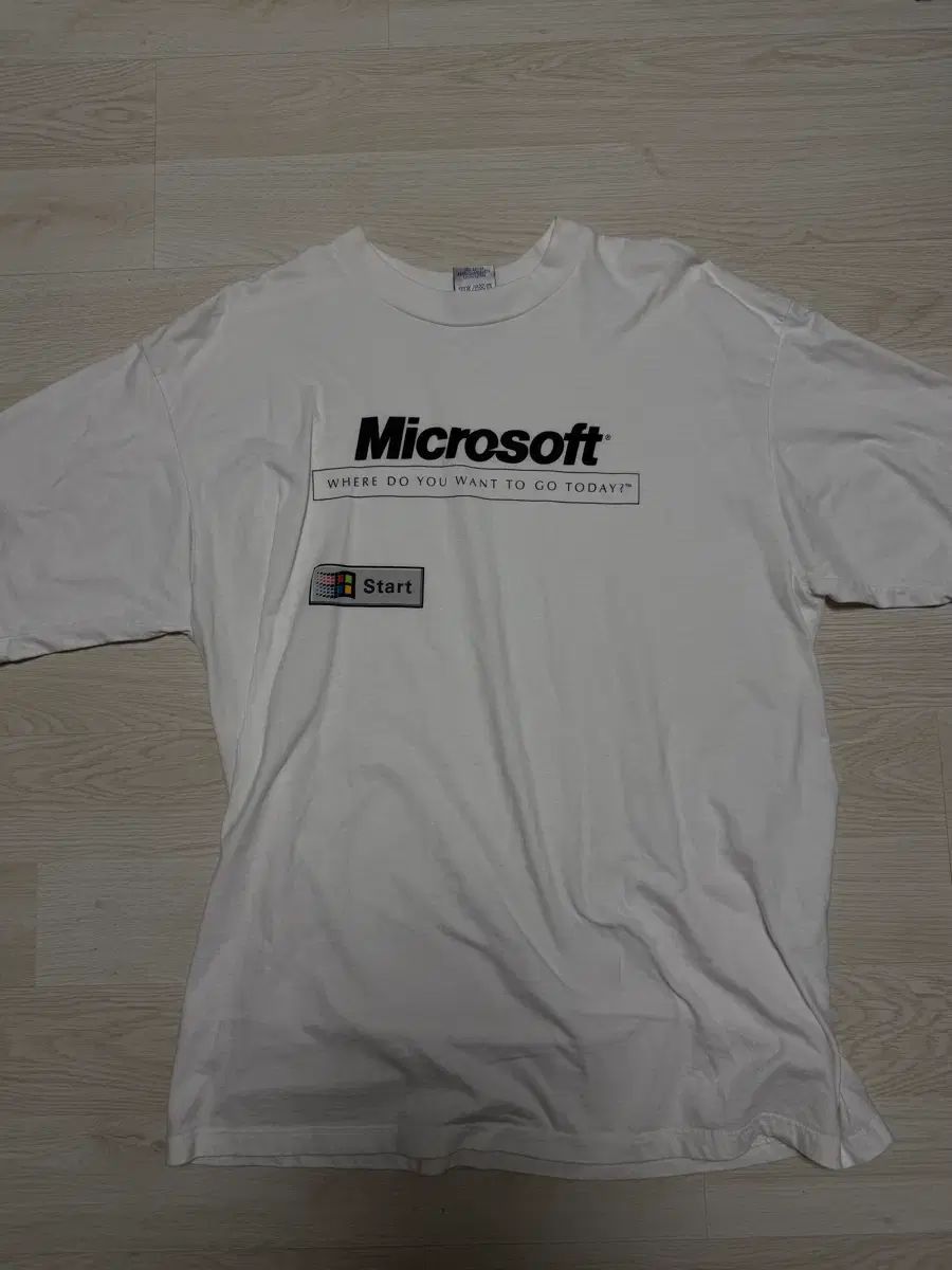 ヴィンテージ マイクロソフト Tシャツ 出品