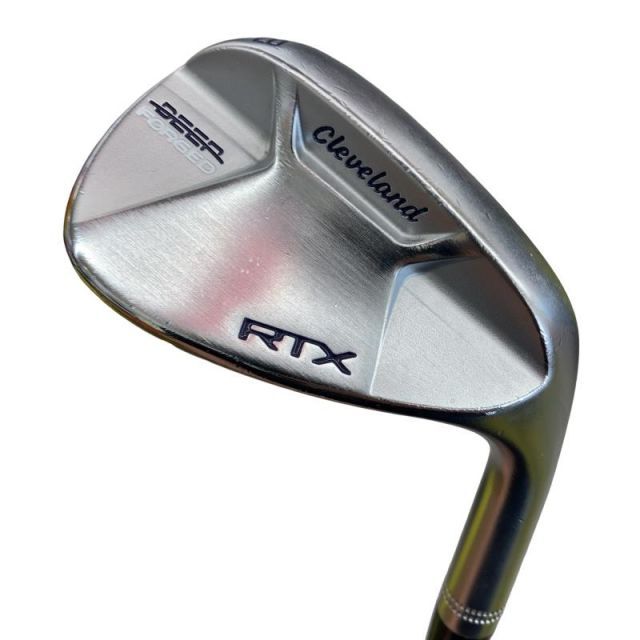 【中古】 クリーブランド Cleveland RTX DEEP FORGED 48°/10° FULL ウェッジ WG 純正特注シャフト (フレックスS) メンズ 男性用 右利き 右用 Dランク ゴルフクラブ