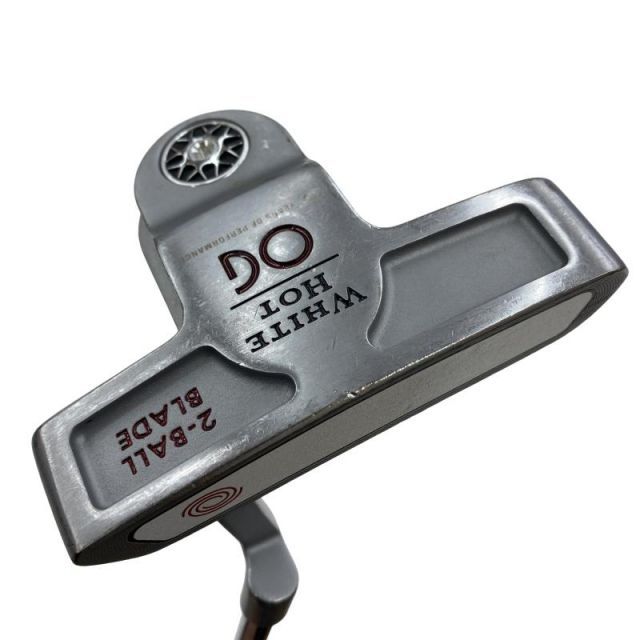 中古】 オデッセイ WHITE HOT OG 2-BALL BLADE 33インチ パター PT