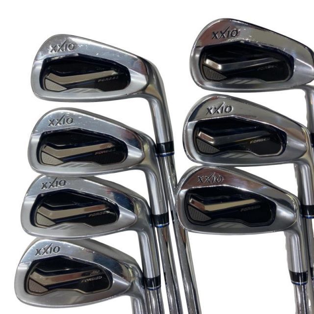 【中古】 ダンロップ XXIO FORGED(2017) 8S アイアンセット IR NS PRO 930GH D.S.T (フレックスS) メンズ 男性用 右利き 右用 Cランク ゴルフクラブ