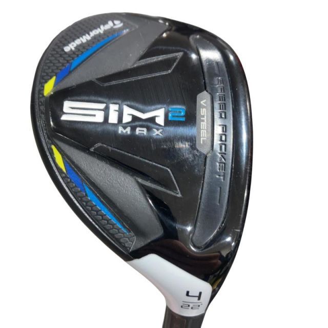【中古】 テーラーメイド SIM2 MAX U4 ユーティリティ UT TENSEI BLUE TM60(SIM2 UT) (フレックスR) メンズ 男性用 右利き 右用 Cランク ゴルフクラブ