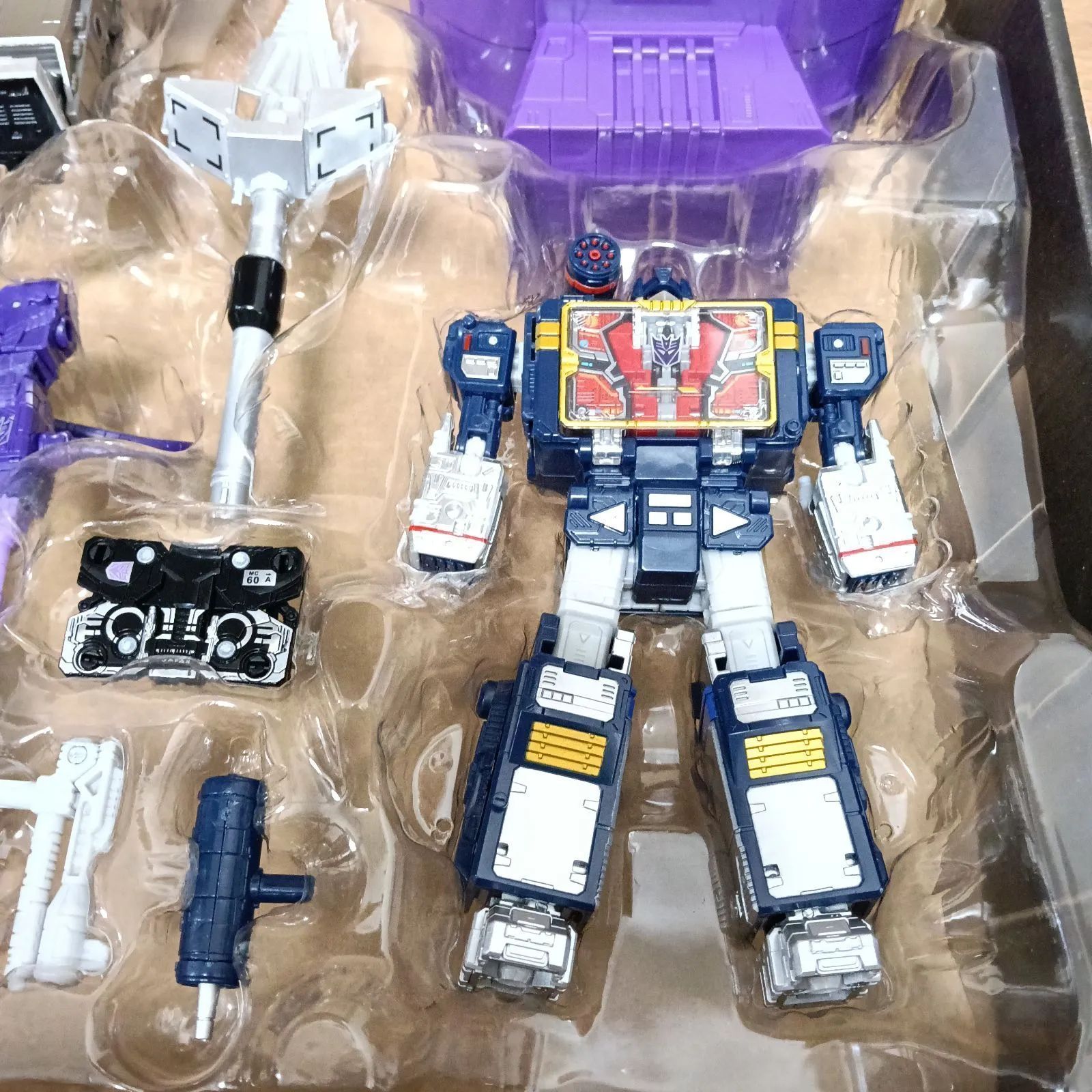 トランスフォーマー ネメシスブリッジ メガトロン ショックウェーブ