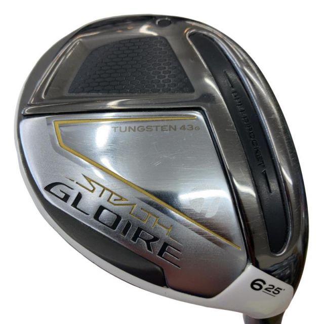 【中古】 テーラーメイド STEALTH GLOIRE U6 ユーティリティ UT リシャフト (フレックスその他) メンズ 男性用 右利き 右用 Cランク ゴルフクラブ