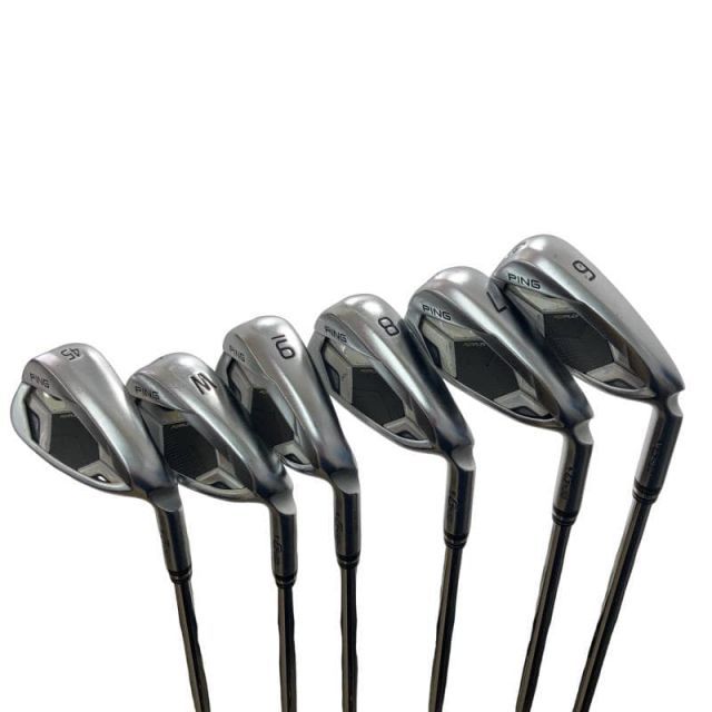 【中古】 ピン G430 6S アイアンセット IR PING AWT 2.0 LITE (フレックスS) メンズ 男性用 右利き 右用 Cランク ゴルフクラブ