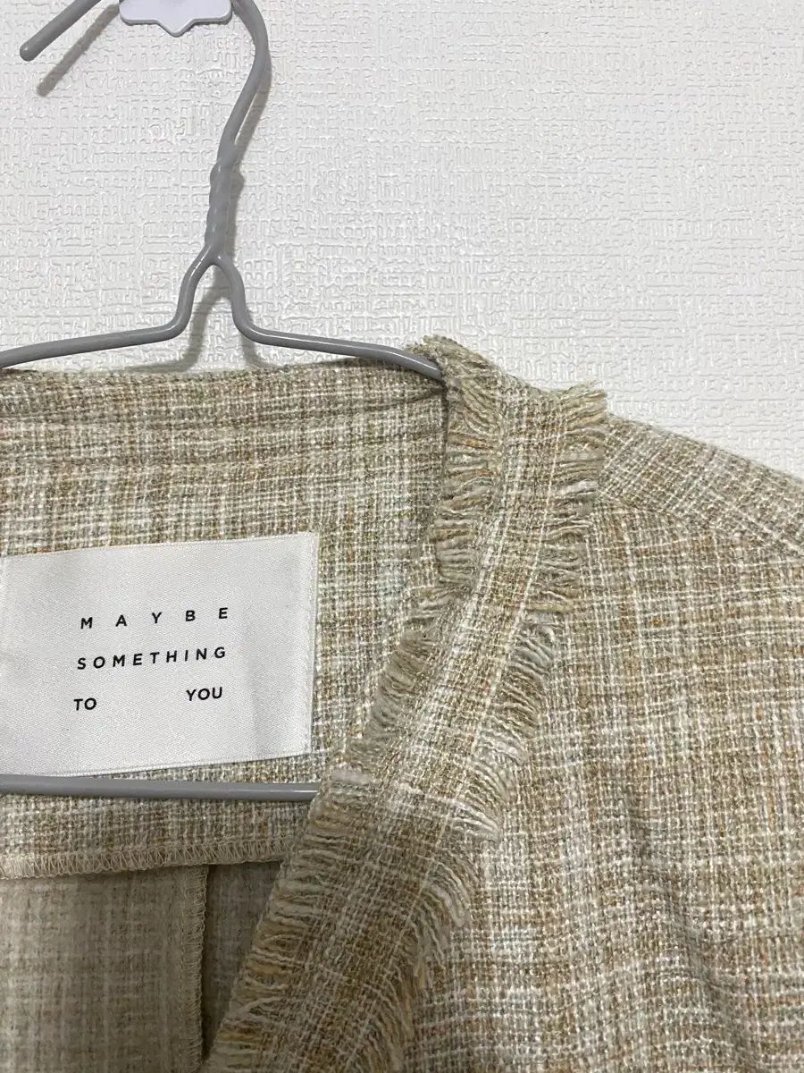 ベイビー썸씽トゥユ ツイード 半袖 ジャケット