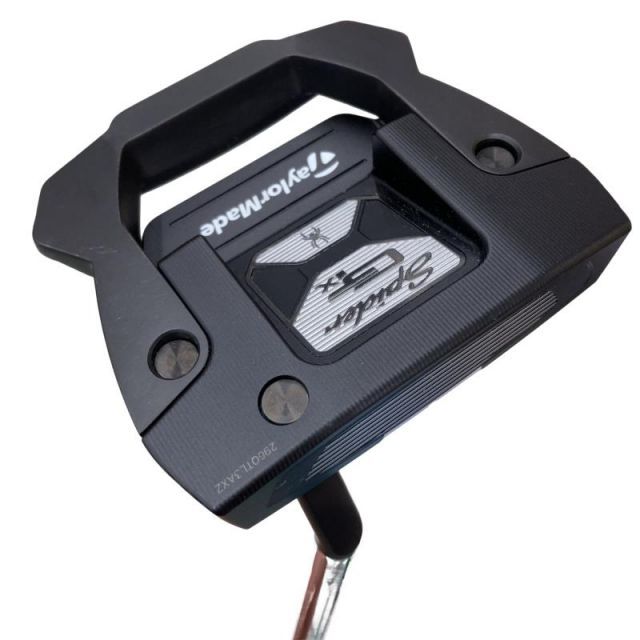 【中古】 テーラーメイド Spider GTx BLACK スモールスラント 33インチ パター PT スチール (フレックスその他) メンズ 男性用 右利き 右用 Bランク ゴルフクラブ