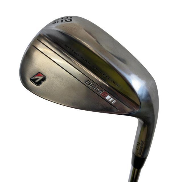 【中古】 ブリヂストン BRIDGESTONE BRM2 ノーメッキ 52°/08°M ウェッジ WG 純正特注シャフト (フレックスS) メンズ 男性用 右利き 右用 Cランク ゴルフクラブ