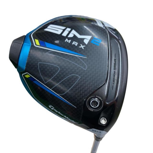 【中古】 テーラーメイド SIM2 MAX 9° ドライバー DR Tour AD HD-6 (フレックスS) メンズ 男性用 右利き 右用 Cランク ゴルフクラブ