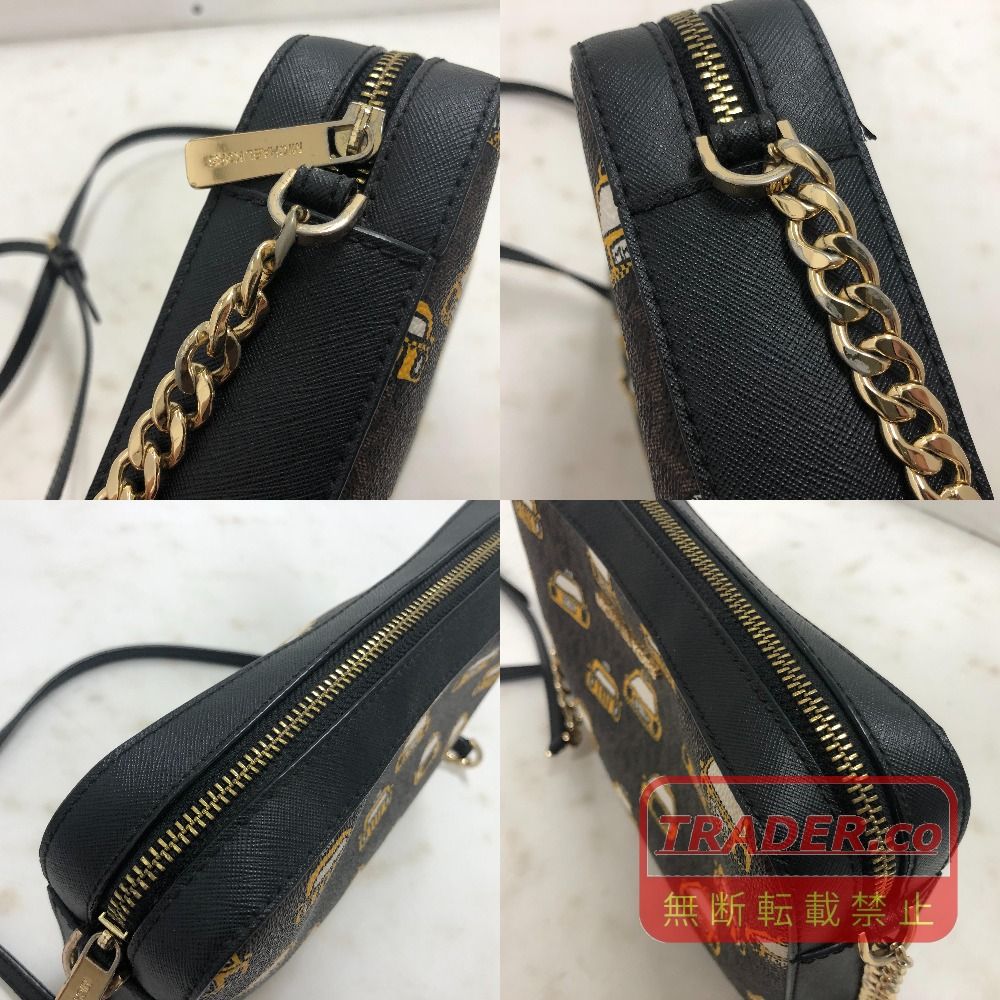 02w25216 マイケルコース Michael Kors ショルダーバッグ タクシー柄 