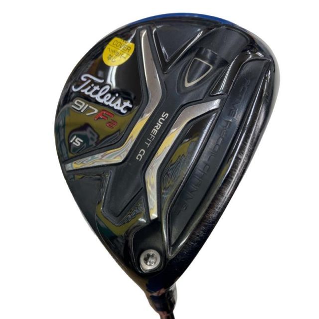 【中古】 タイトリスト 917 F2 15° フェアウェイウッド FW Titleist Speeder 517 (フレックスSR) メンズ 男性用 右利き 右用 Cランク ゴルフクラブ