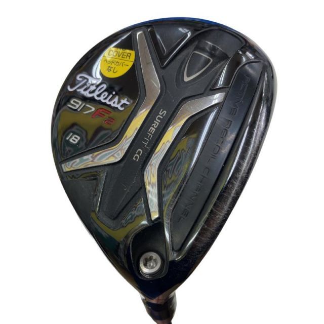 【中古】 タイトリスト 917 F2 18° フェアウェイウッド FW Titleist Speeder 517 (フレックスSR) メンズ 男性用 右利き 右用 Cランク ゴルフクラブ