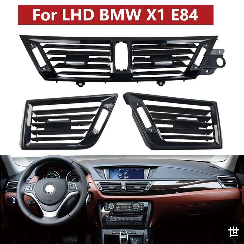 左ハンドル車用フロントコンソールダッシュボードエアコングリルアウトレットパネ??ル BMW X1 E84 64229258354