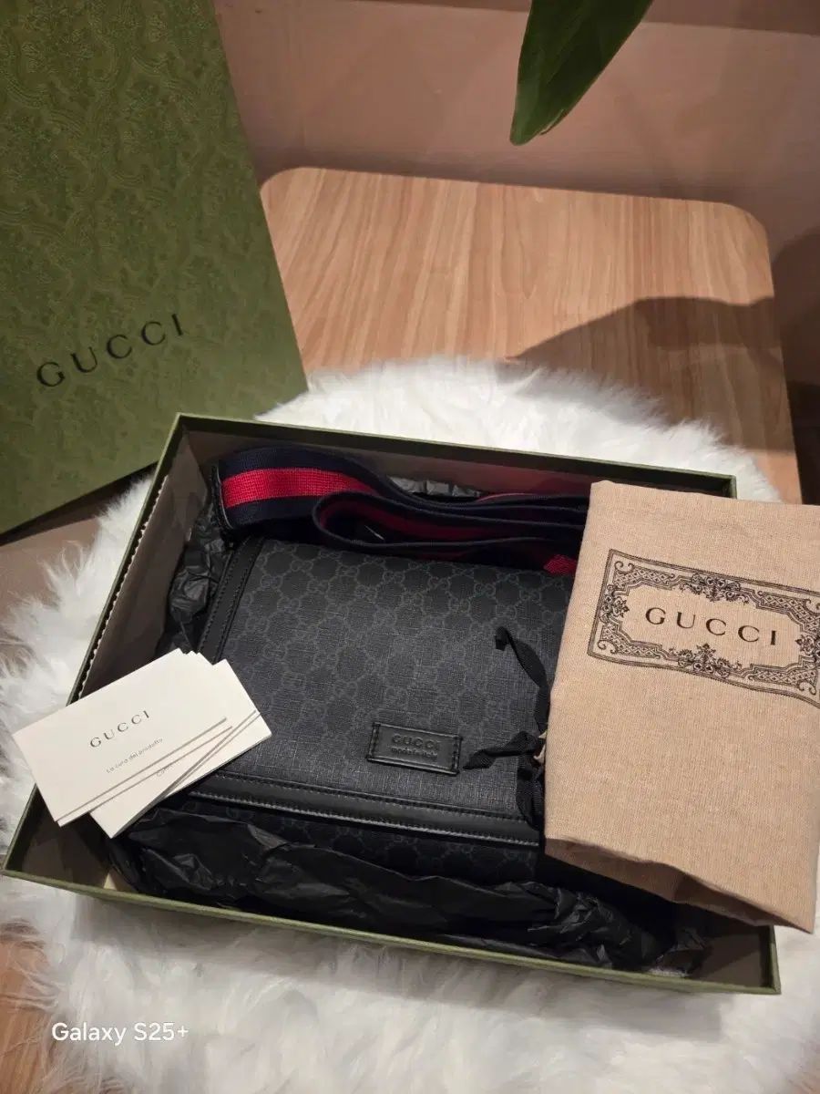 グッチ GUCCI GG ブラック メッセンジャーバッグ フルセット