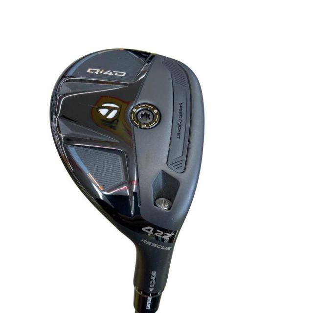 【中古】 テーラーメイド Qi4D U4 ユーティリティ UT REAX 75(Qi4D UT) (フレックスS) メンズ 男性用 右利き 右用 Cランク ゴルフクラブ