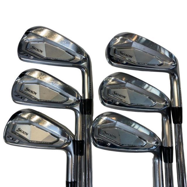 【中古】 ダンロップ SRIXON ZXi5 6S アイアンセット IR リシャフト (フレックスその他) メンズ 男性用 右利き 右用 Cランク ゴルフクラブ