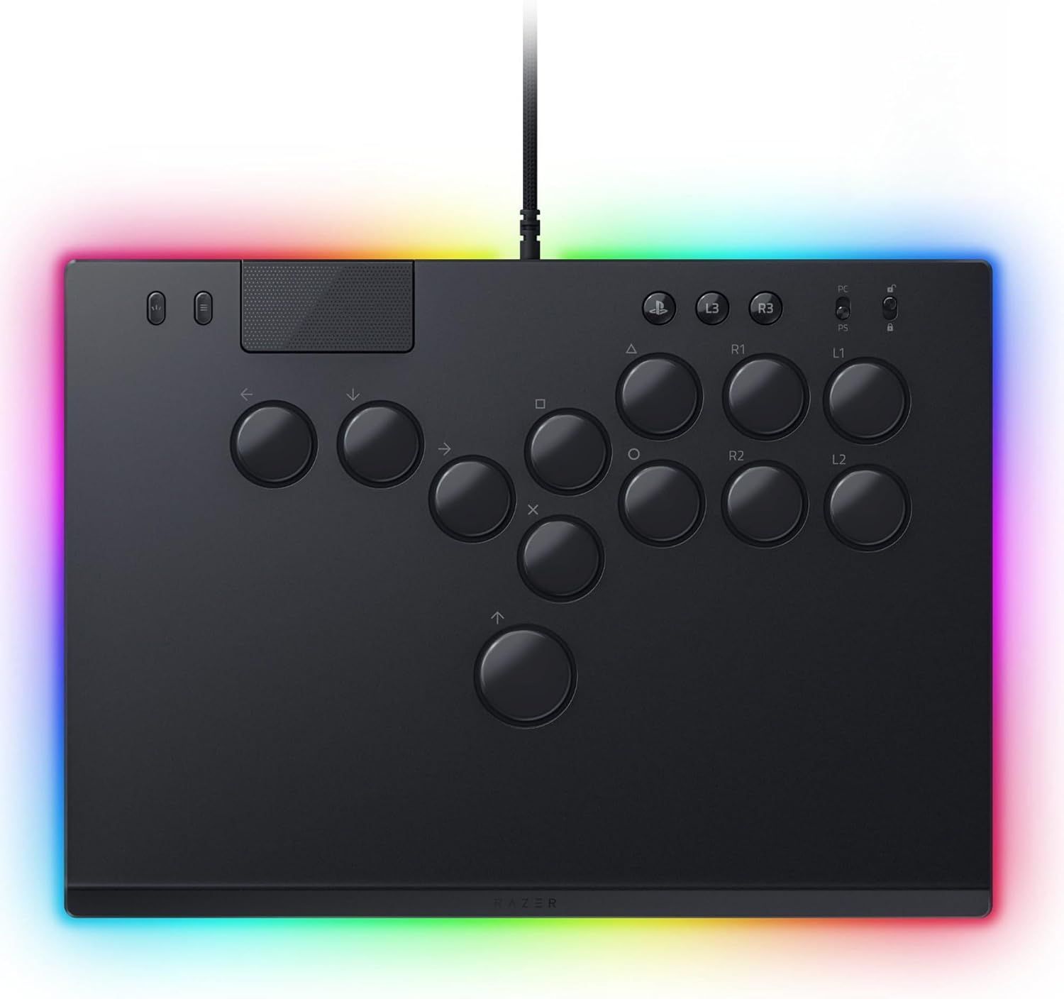 新品 Razer Kitsune PS5 PC レバーレス アーケードコントローラー