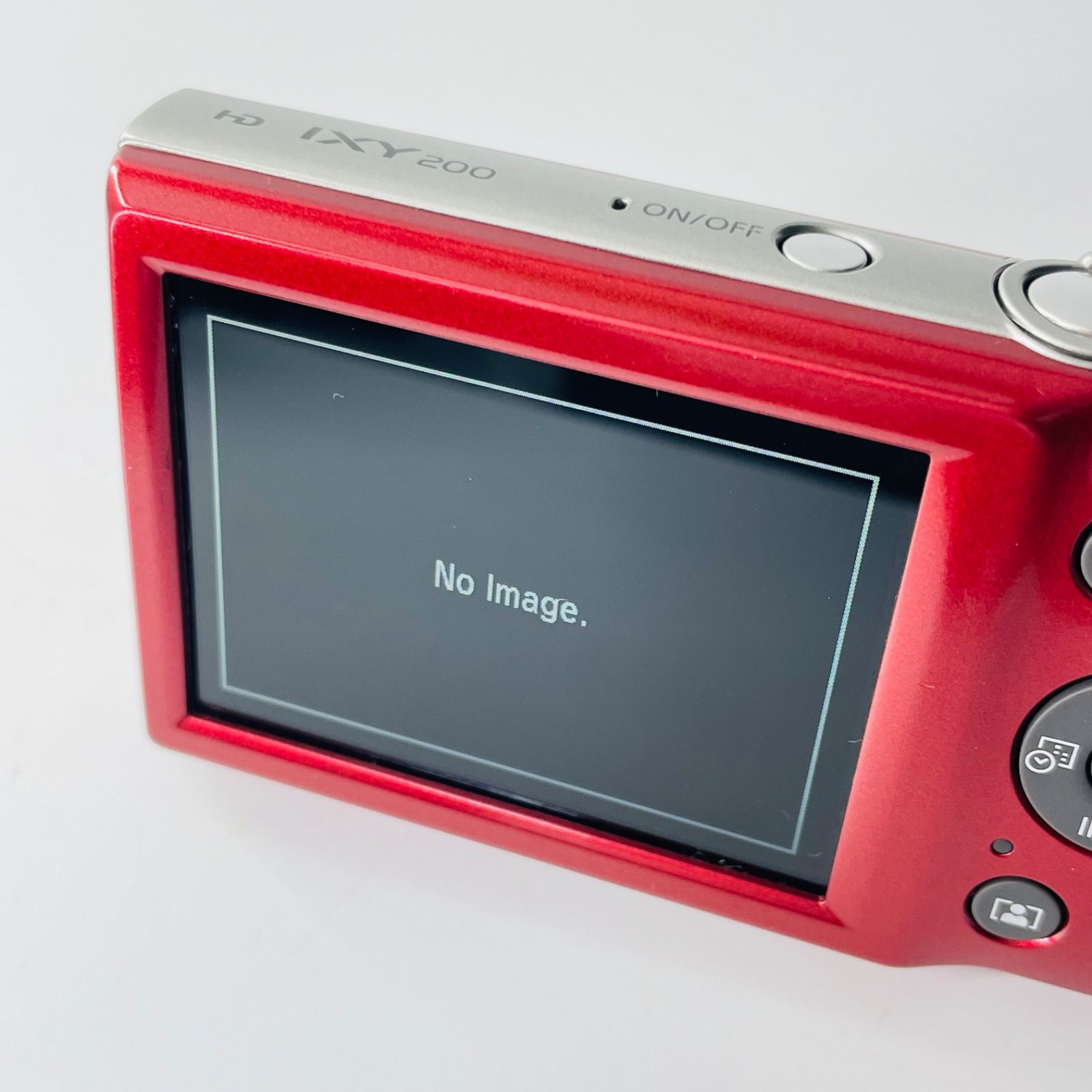 Canon IXY200 レッド コンデジ デジカメ 動作確認済 1029 - メルカリ