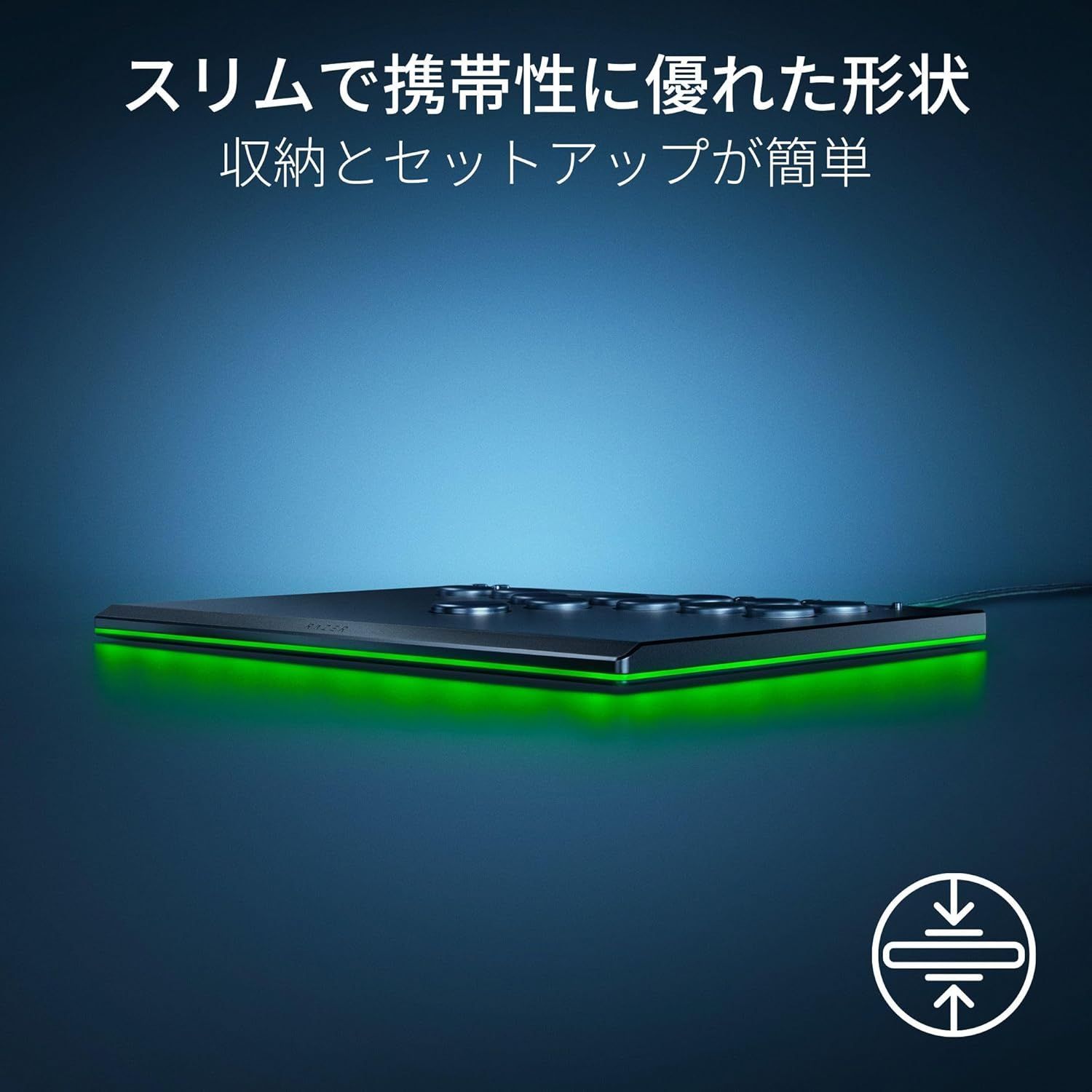 新品 Razer Kitsune PS5 PC レバーレス アーケードコントローラー