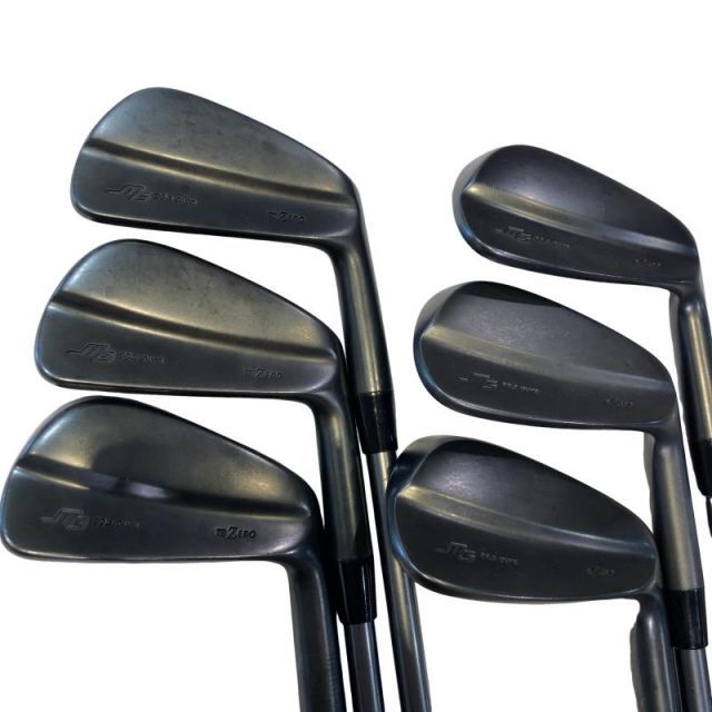 【中古】 三浦技研 TB-ZERO 6S アイアンセット IR 純正特注シャフト (フレックスX) メンズ 男性用 右利き 右用 Bランク ゴルフクラブ