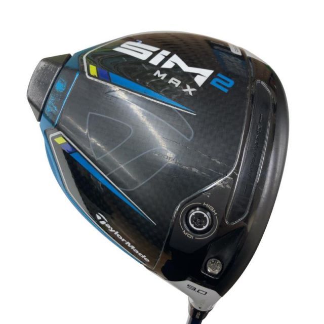 中古】 テーラーメイド SIM2 MAX 9° ドライバー DR 純正特注シャフト