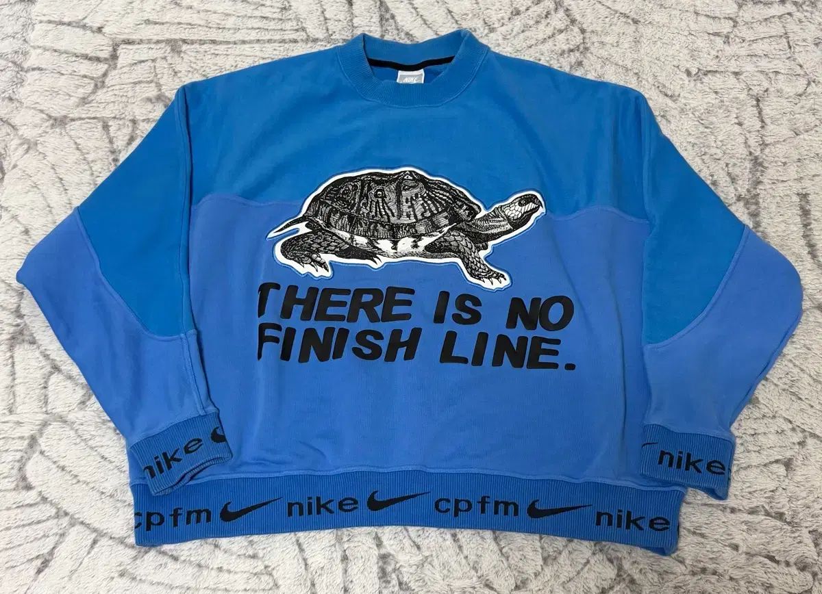 XXL NIKE x CPFM フリース クルーネック ブルー