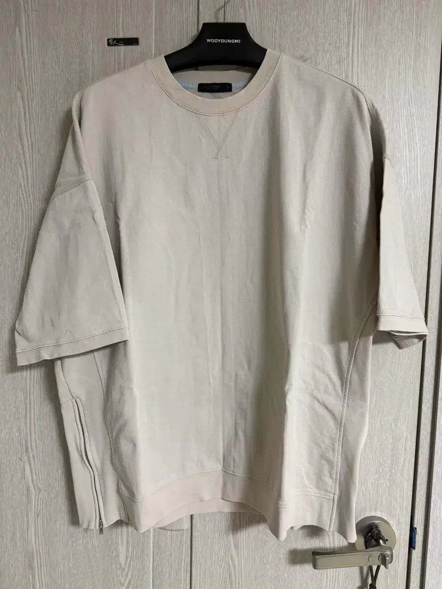 JILLSTUART NEWYORK(ジルスチュアートニューヨーク) サイドジッパー 半袖 Tシャツ Lサイズ