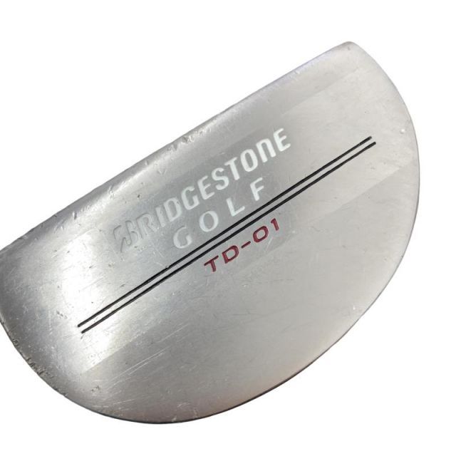 【中古】 ブリヂストン BRIDGESTONE TD-01 34インチ パター PT スチール (フレックスその他) メンズ 男性用 右利き 右用 Dランク ゴルフクラブ