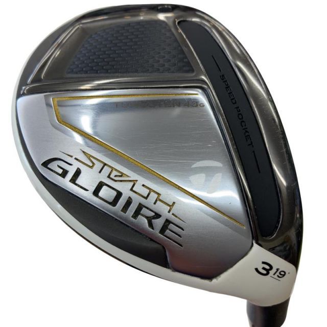 【中古】 テーラーメイド STEALTH GLOIRE U3 ユーティリティ UT リシャフト (フレックスその他) メンズ 男性用 右利き 右用 Cランク ゴルフクラブ