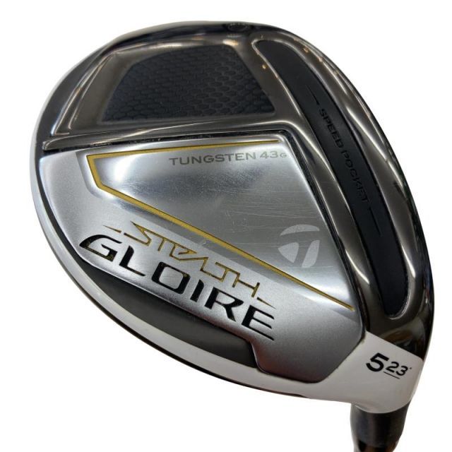 【中古】 テーラーメイド STEALTH GLOIRE U5 ユーティリティ UT リシャフト (フレックスその他) メンズ 男性用 右利き 右用 Cランク ゴルフクラブ