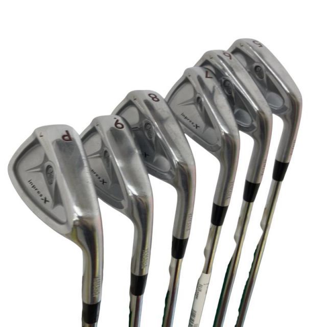 【中古】 ヤマハ inpres X V FORGED 6S アイアンセット IR NS PRO 950GH (フレックスS) メンズ 男性用 右利き 右用 Cランク ゴルフクラブ