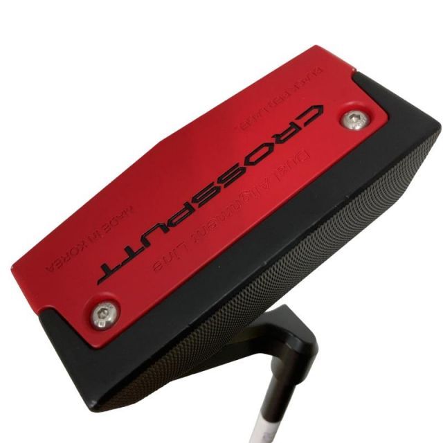 中古】 CROSSPUTT CROSSPUTT RED BLACK LABEL(レッド) 33インチ パター