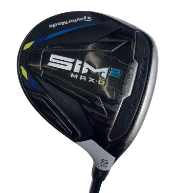 【中古】 テーラーメイド SIM2 MAX-D 5W フェアウェイウッド FW TENSEI BLUE TM50(SIM2 FW) (フレックスR) メンズ 男性用 右利き 右用 Dランク ゴルフクラブ
