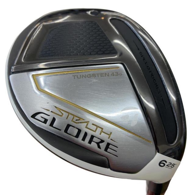 【中古】 テーラーメイド STEALTH GLOIRE U6 ユーティリティ UT リシャフト (フレックスその他) メンズ 男性用 右利き 右用 Cランク ゴルフクラブ