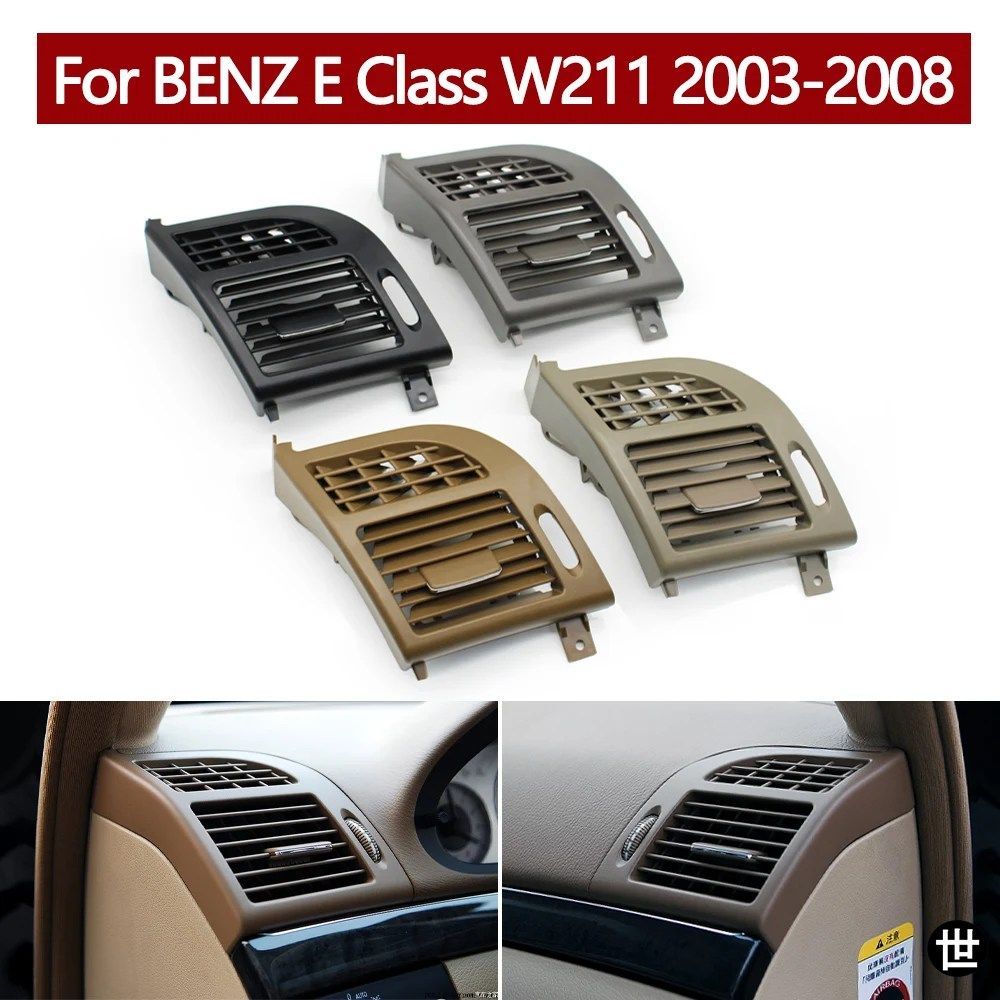 メルセデスベンツ Eクラス W211 2003 - 08 用 左右エアコングリルアウトレットパネ??ルカバー