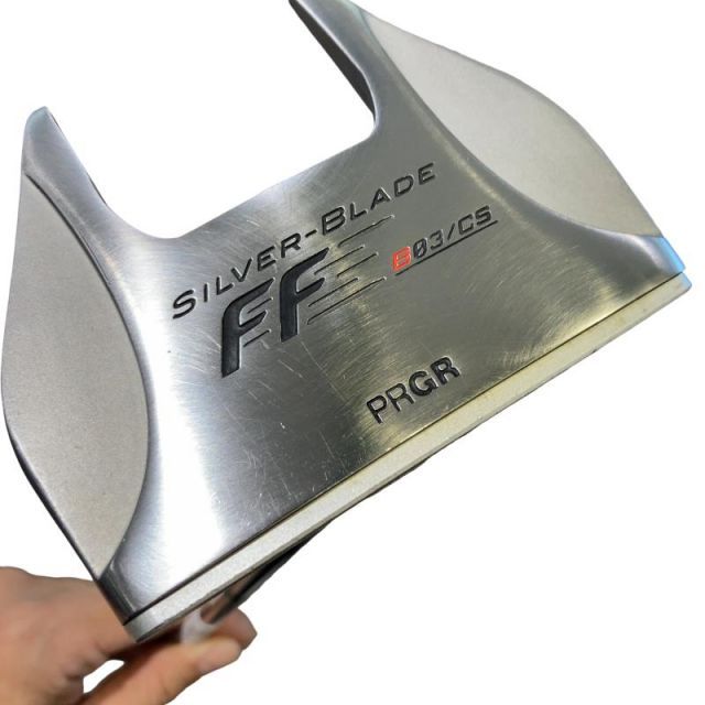 【中古】 プロギア SILVER-BLADE FF-B 03CS 34インチ パター PT スチール (フレックスその他) メンズ 男性用 右利き 右用 Cランク ゴルフクラブ
