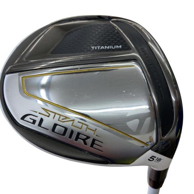【中古】 テーラーメイド STEALTH GLOIRE 5W フェアウェイウッド FW リシャフト (フレックスその他) メンズ 男性用 右利き 右用 Cランク ゴルフクラブ