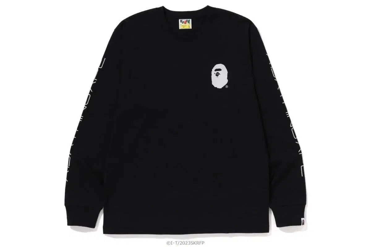 XL/未開封 レア A BATHING APE × 真・仮面ライダー ショッカー エンブレム 長袖 Tシャツ