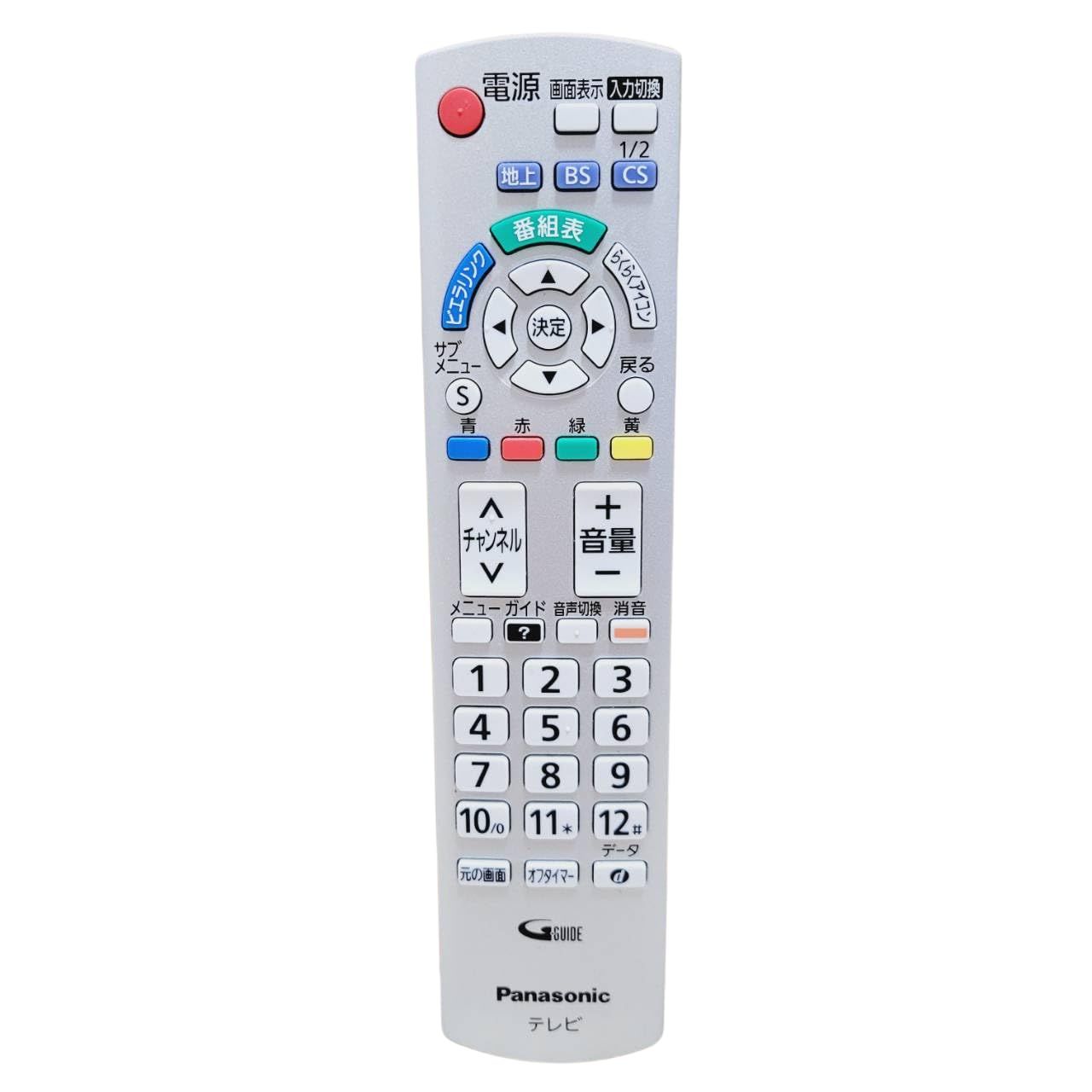 Panasonic 液晶テレビ用リモコン N2QAYB000569