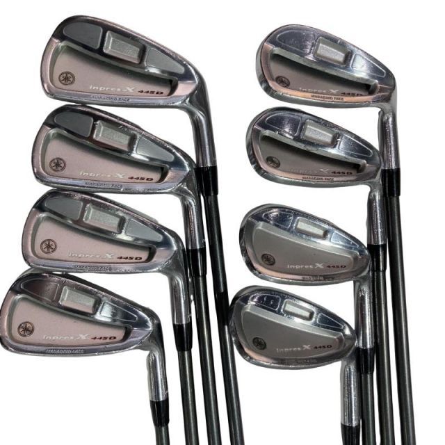 【中古】 ヤマハ inpres X 445D 8S アイアンセット IR TX-506I (フレックスR) メンズ 男性用 右利き 右用 Cランク ゴルフクラブ