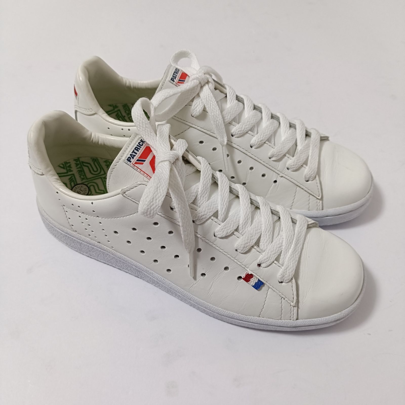 PATRICK パトリック スニーカー QUEBEC ケベック 38(24.5cm) ホワイト
