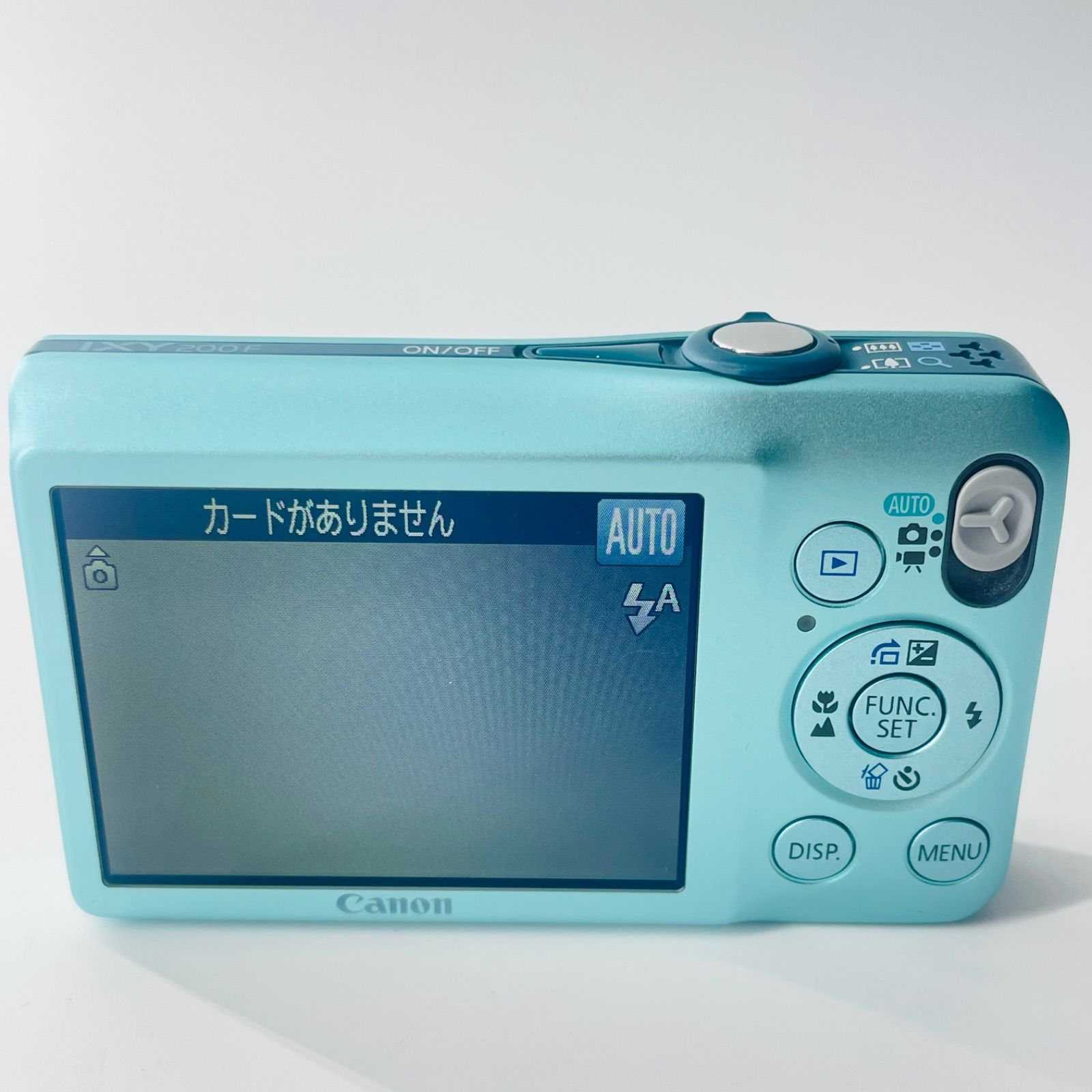 コンパクトデジタルカメラIXY Canon ☆美品☆ コンデジ 美品✨CANON【IXY200F】水色 200F メルカリ - グリーン デジタルカメラ