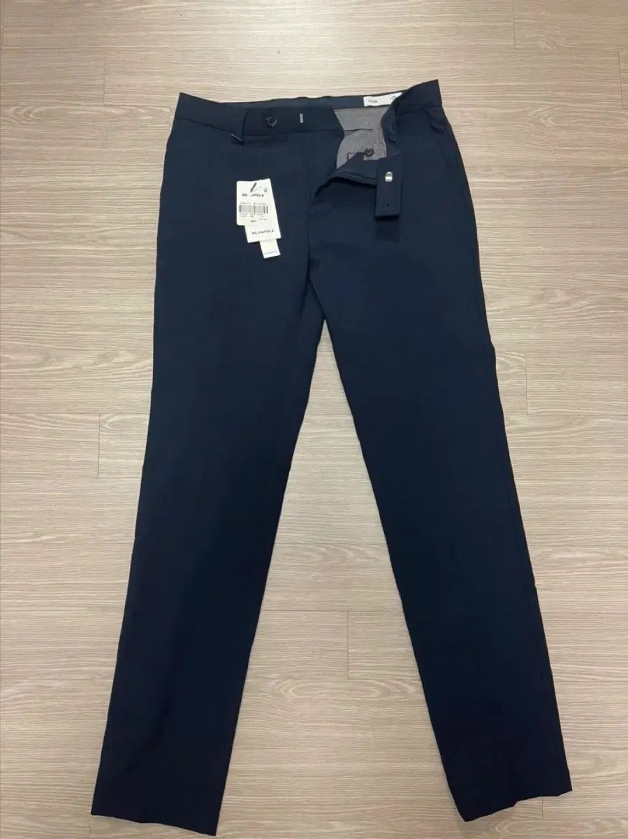 BEAN POLE ネイビー スラックス ズボン
