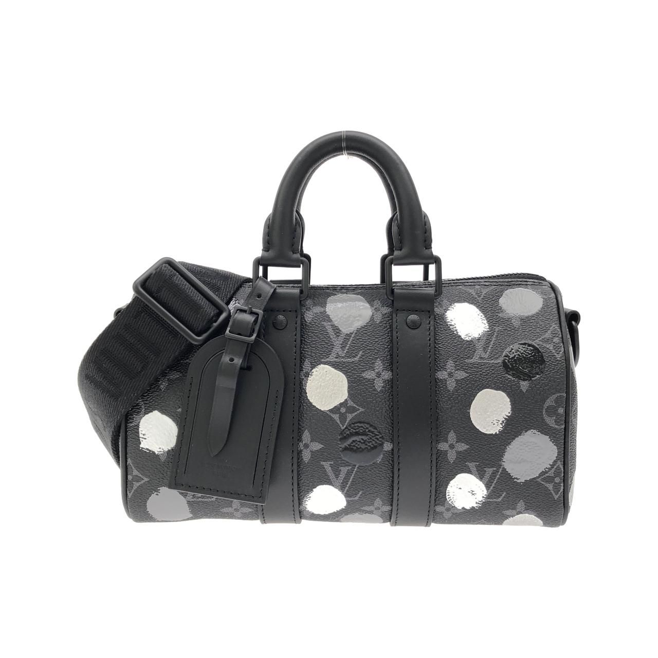 ルイヴィトン モノグラム エクリプス(LV X YK) キーポル バンドリエール 25cm M46406 ボストンバッグ