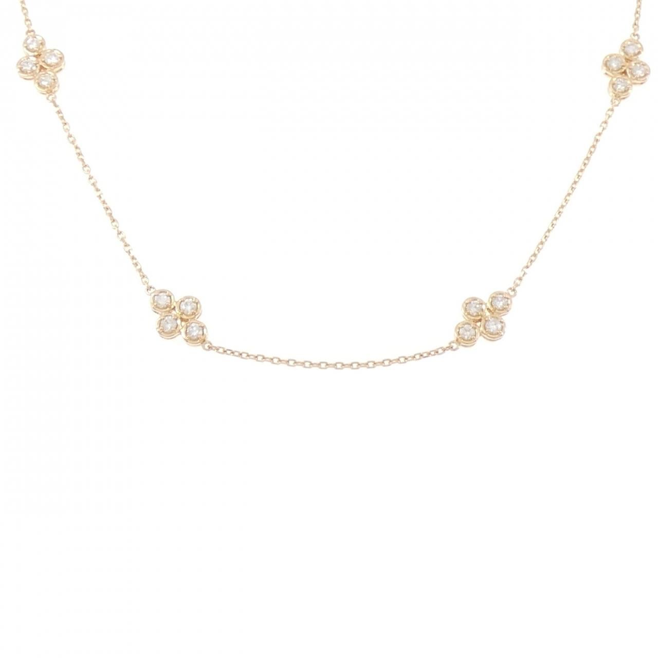 K18PG ダイヤモンド ネックレス 1.00CT 175,300円