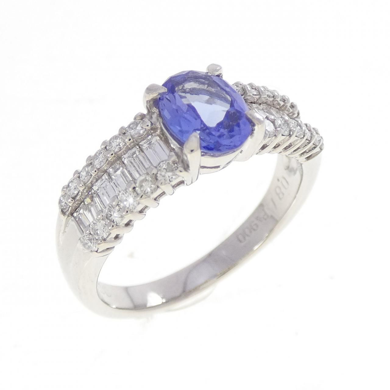 PT900 タンザナイト リング 0.81CT