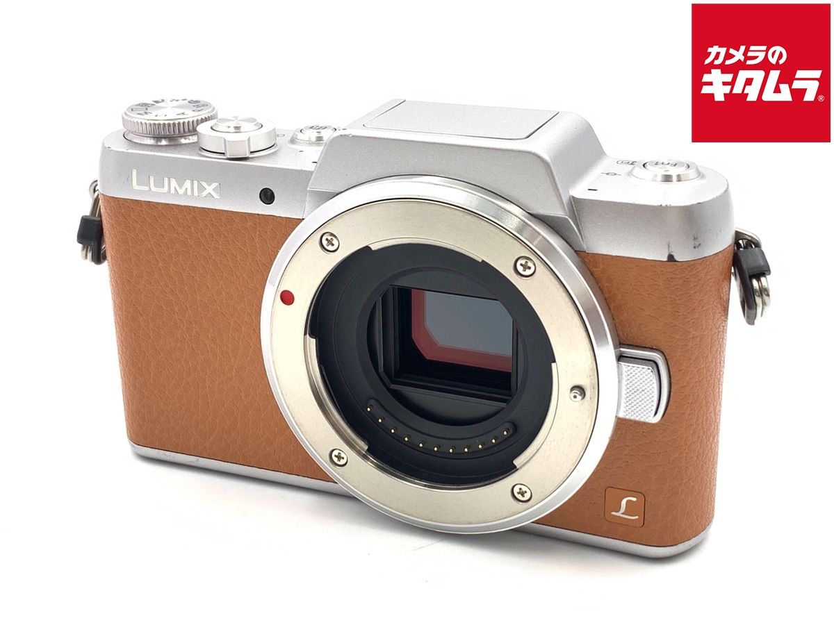 【中古】 【良品】 パナソニック DMC-GF7 ボディ ブラウン
