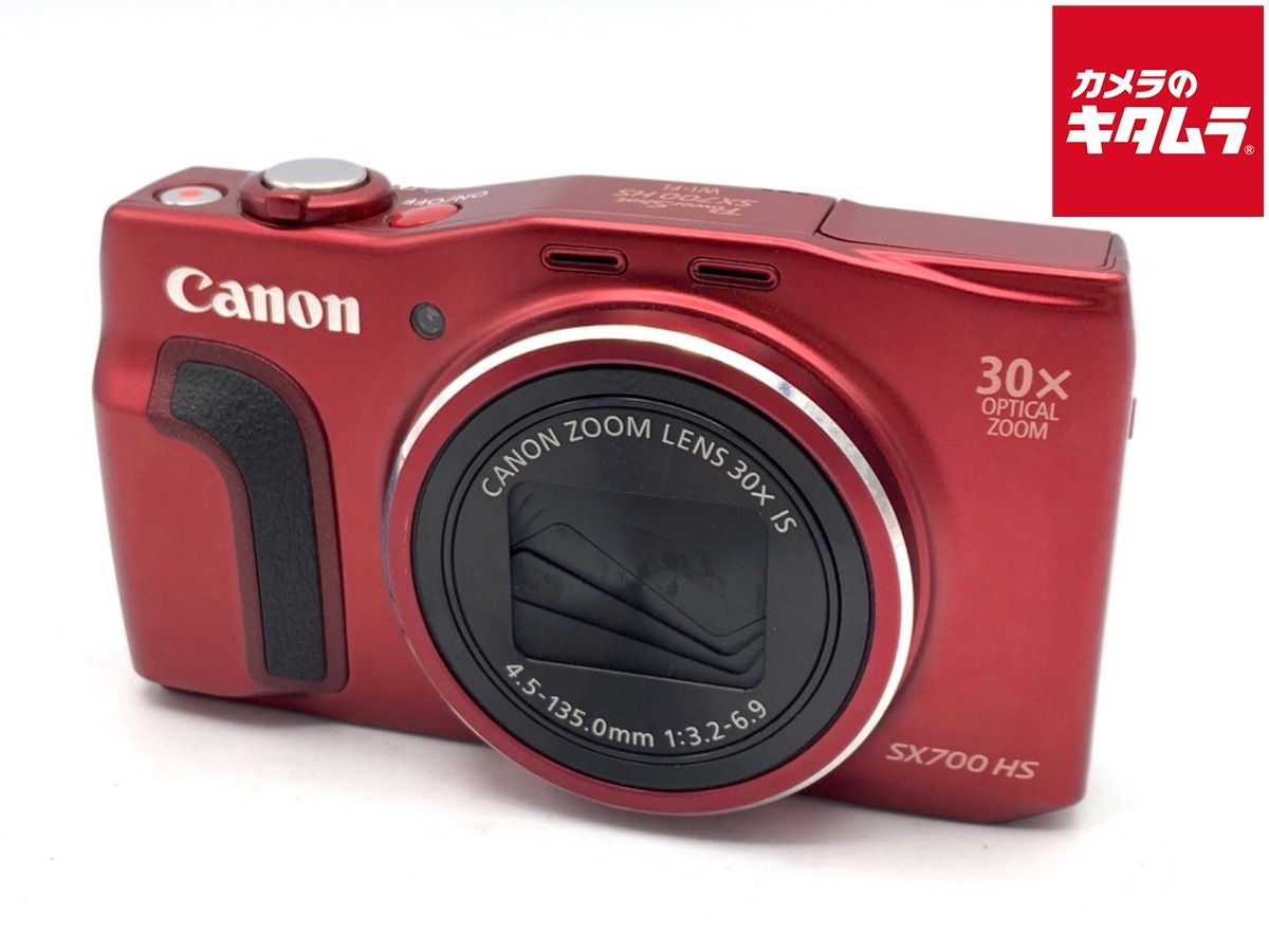 【中古】 【良品】 キヤノン PowerShot SX700 HS レッド