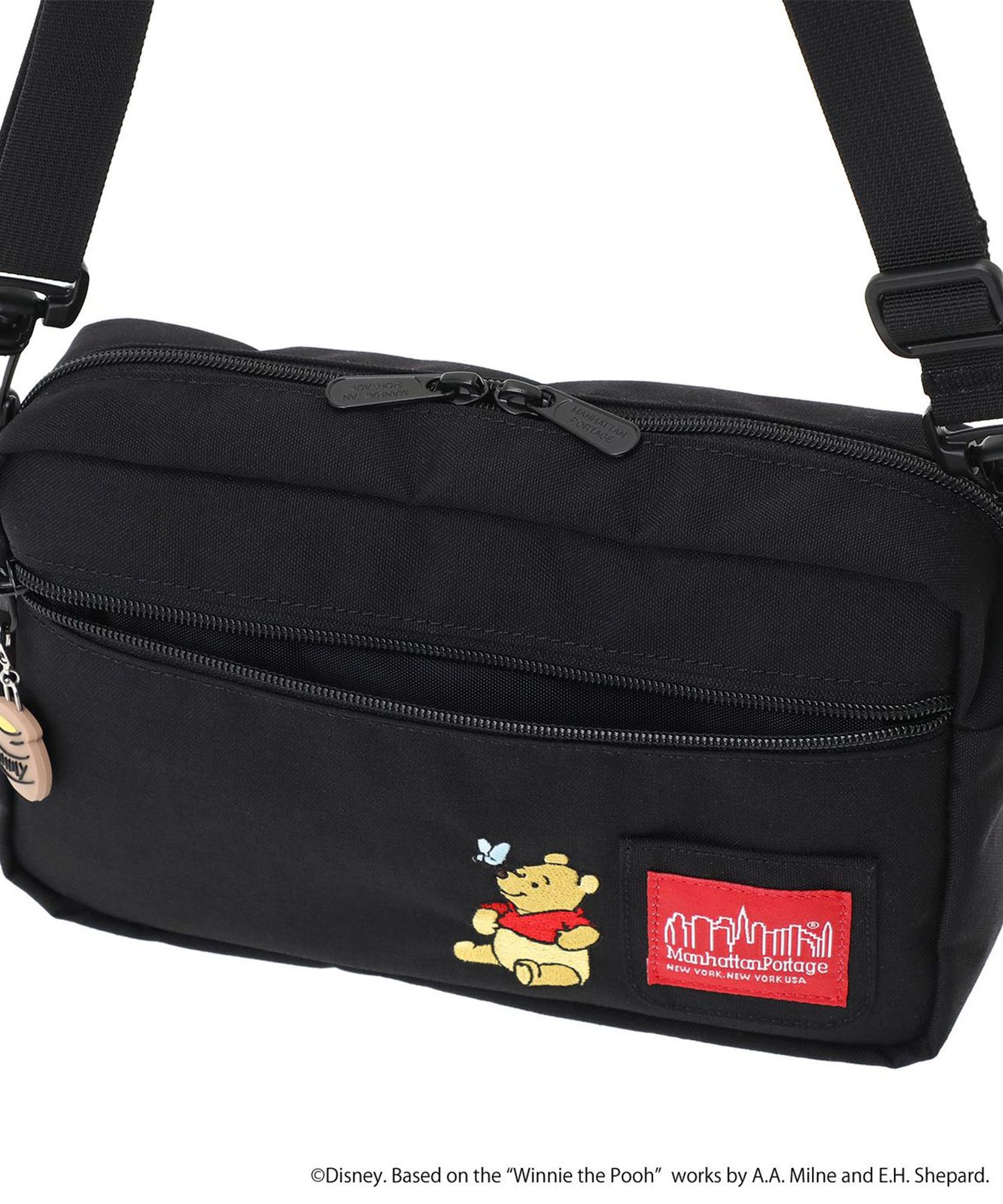 【ムラスポ公式】新品 Manhattan Portage マンハッタンポーテージ ショルダーバッグ JOGGER L JPN VER 2 POOH プーさん MP1404L2-500PH