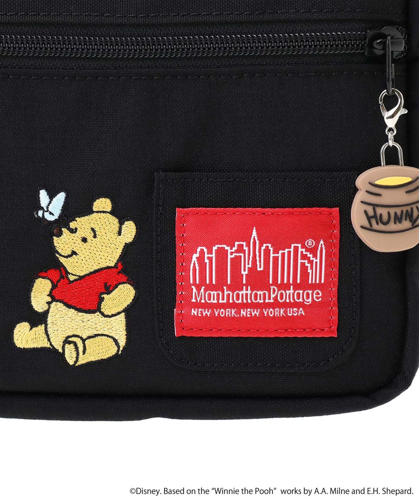 【ムラスポ公式】新品 Manhattan Portage マンハッタンポーテージ ショルダーバッグ JOGGER L JPN VER 2 POOH プーさん MP1404L2-500PH
