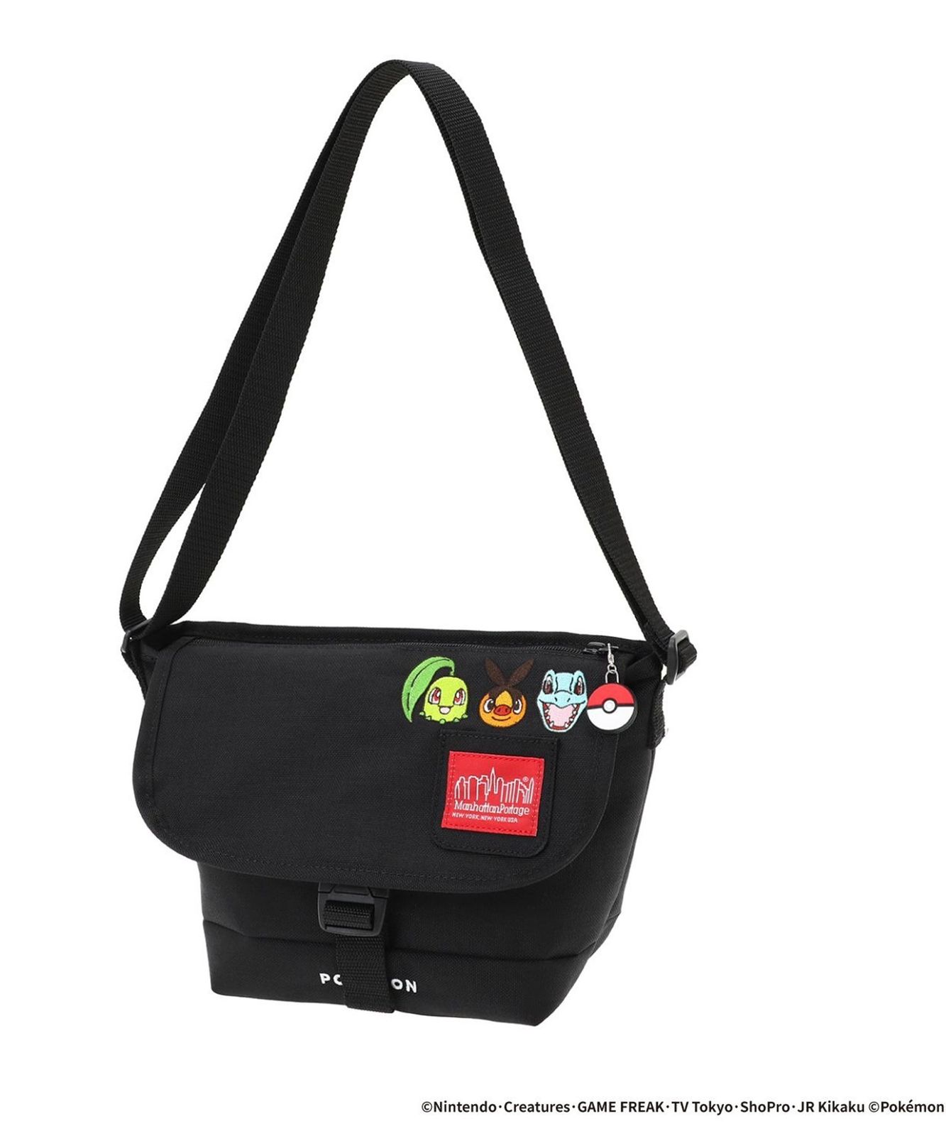 【ムラスポ公式】新品 Manhattan Portage マンハッタンポーテージ ショルダーバッグ ポケモン NYLON MESSENGER BAG XXS FZP Pokemon ZA MP1603FZPPKMNZA
